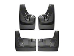 Weathertech No-Drill Mud Flaps; Front and Rear; Black (19-24 RAM 2500 DRW w/ OE Fender Flares)