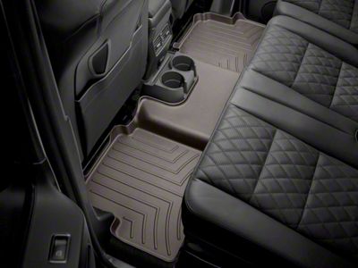 Weathertech Rear Floor Liner HP; Cocoa (19-24 RAM 2500 Mega Cab w/ Front Bucket Seats)