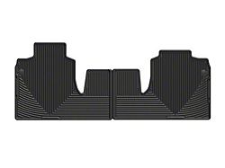 Weathertech All-Weather Rear Rubber Floor Mats; Black (06-24 RAM 3500 Mega Cab)