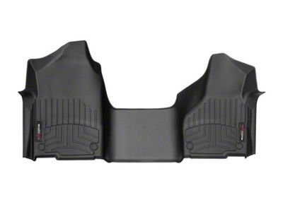 Weathertech DigitalFit Front Over the Hump Floor Liners; Black (19-24 RAM 3500 Regular Cab)