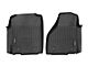 Weathertech DigitalFit Front Floor Liners for Vinyl Floors; Black (13-18 RAM 3500 Regular Cab)