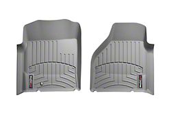 Weathertech DigitalFit Front Floor Liners; Gray (03-09 2WD RAM 3500 w/ Automatic Transmission)