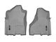 Weathertech DigitalFit Front Floor Liners; Gray (19-24 RAM 3500 Crew Cab, Mega Cab)