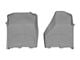 Weathertech Front Floor Liner HP; Gray (12-18 RAM 3500 Crew Cab, Mega Cab)