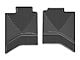 Weathertech All-Weather Rear Rubber Floor Mats; Black (03-24 RAM 3500 Quad Cab, Crew Cab)