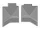 Weathertech All-Weather Rear Rubber Floor Mats; Gray (03-24 RAM 3500 Quad Cab, Crew Cab)