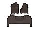 Weathertech Front and Rear Floor Liner HP; Cocoa (19-24 RAM 3500 Mega Cab w/ Front Bucket Seats & w/o Power Take Off)