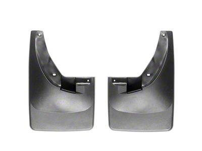 Weathertech No-Drill Mud Flaps; Front; Black (06-09 RAM 3500)