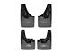 Weathertech No-Drill Mud Flaps; Front and Rear; Black (09-18 RAM 3500)