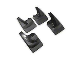 Weathertech No-Drill Mud Flaps; Front and Rear; Black (19-24 RAM 3500 SRW)