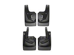 Weathertech No-Drill Mud Flaps; Front and Rear; Black (19-24 RAM 3500 DRW)