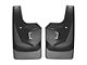 Weathertech No-Drill Mud Flaps; Rear; Black (19-24 RAM 3500 SRW)