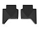 Weathertech All-Weather Rear Rubber Floor Mats; Black (19-24 Ranger SuperCrew)