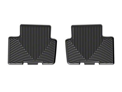 Weathertech All-Weather Rear Rubber Floor Mats; Black (19-23 Ranger SuperCab)