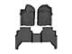 Weathertech DigitalFit Front and Rear Floor Liners; Black (20-23 Ranger SuperCrew)