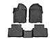 Weathertech DigitalFit Front and Rear Floor Liners; Black (20-23 Ranger SuperCab)