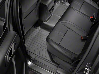 Weathertech Floor Mat Set; DigitalFit; Black; Rear (19-22 Ranger SuperCrew)