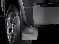 Weathertech No-Drill Mud Flaps; Rear; Black (19-24 RAM 1500 w/o OE Flares)