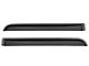 Weathertech Side Window Deflectors; Rear; Dark Smoke (07-13 Silverado 1500 Extended Cab, Crew Cab)