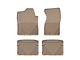 Weathertech All-Weather Front and Rear Rubber Floor Mats; Tan (99-06 Sierra 1500 Extended Cab, Crew Cab)