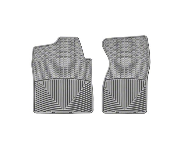 Weathertech All-Weather Front Rubber Floor Mats; Gray (99-06 Sierra 1500)