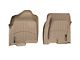 Weathertech DigitalFit Front Floor Liners; Tan (99-06 Sierra 1500, Extended Cab, Crew Cab)