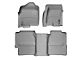 Weathertech DigitalFit Front and Rear Floor Liners with Underseat Coverage; Gray (99-06 Sierra 1500 Extended Cab)