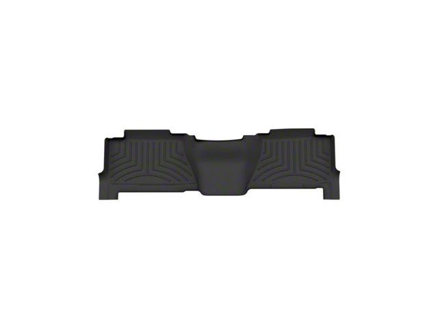 Weathertech Rear Floor Liner HP; Black (04-06 Sierra 1500 Crew Cab)