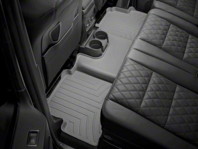 Weathertech Rear Floor Liner HP; Gray (99-06 Sierra 1500 Extended Cab w/o Rear Under Seat Storage)