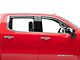 Weathertech Side Window Deflectors; Front and Rear; Dark Smoke (19-24 Sierra 1500 Crew Cab)