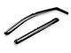 Weathertech Side Window Deflectors; Front and Rear; Dark Smoke (19-24 Sierra 1500 Crew Cab)