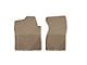 Weathertech All-Weather Front Rubber Floor Mats; Tan (01-06 Sierra 2500 HD)