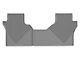 Weathertech All-Weather Rear Rubber Floor Mats; Gray (20-24 Sierra 2500 HD)