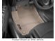 Weathertech DigitalFit Front Floor Liners; Tan (07-14 Sierra 2500 HD Extended Cab, Crew Cab w/ Floor Shifter)