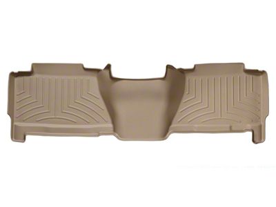 Weathertech DigitalFit Rear Floor Liner; Tan (01-06 Sierra 2500 HD Crew Cab)