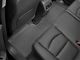 Weathertech DigitalFit Rear Floor Liner; Black (20-24 Sierra 2500 HD Crew Cab w/ Front Bucket Seats & Rear Underseat Storage)
