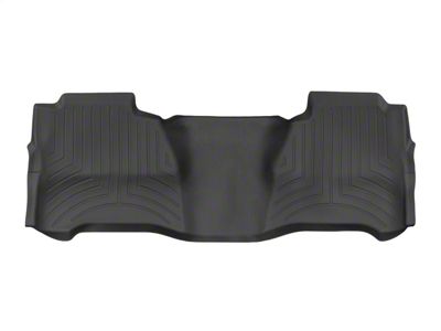 Weathertech DigitalFit Rear Floor Liner; Black (15-19 Sierra 2500 HD Crew Cab)