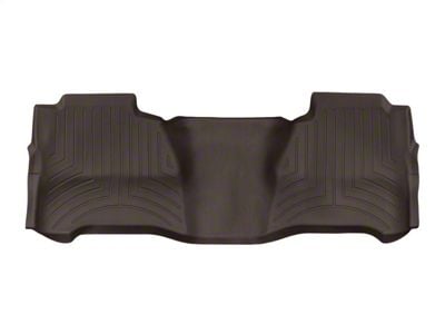 Weathertech DigitalFit Rear Floor Liner; Cocoa (15-19 Sierra 2500 HD Crew Cab)