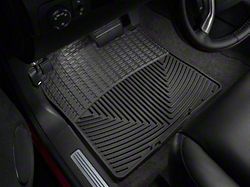 Weathertech All-Weather Front Rubber Floor Mats; Black (07-14 Sierra 2500 HD)