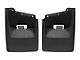 Weathertech No-Drill Mud Flaps; Rear; Black (20-24 Sierra 2500 HD)