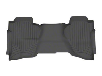 Weathertech Rear Floor Liner HP; Black (15-19 Sierra 2500 HD Double Cab)