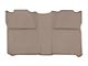 Weathertech Rear Floor Liner HP; Tan (07-14 Sierra 2500 HD Crew Cab w/o Rear Underseat Storage)