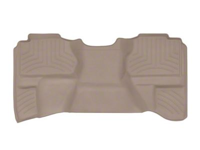 Weathertech Rear Floor Liner HP; Tan (07-14 Sierra 2500 HD Extended Cab)