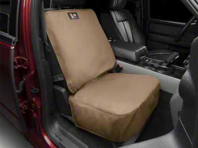 Weathertech Universal Front Bucket Seat Protector; Cocoa (15-19 Sierra 2500 HD)