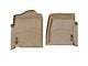 Weathertech DigitalFit Front Floor Liners; Tan (01-06 Sierra 3500 HD Regular Cab)