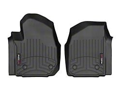 Weathertech DigitalFit Front Floor Liners for Vinyl Floors; Black (20-25 Sierra 3500 HD Regular Cab)