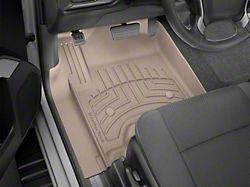 Weathertech Front Floor Liner HP; Tan (15-19 Sierra 3500 HD Crew Cab)