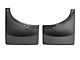 Weathertech No-Drill Mud Flaps; Rear; Black (07-14 Sierra 3500 HD DRW)