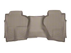 Weathertech Rear Floor Liner HP; Tan (01-06 Sierra 3500 HD Extended Cab w/o Rear Under Seat Storage)