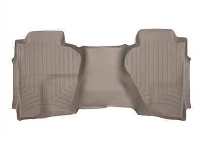 Weathertech Rear Floor Liner HP; Tan (01-06 Sierra 3500 HD Extended Cab w/o Rear Under Seat Storage)